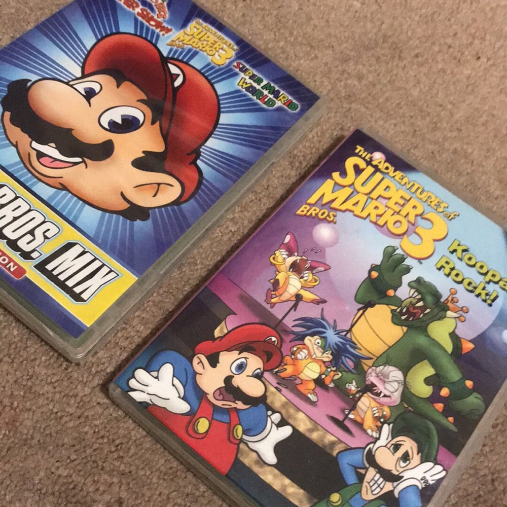Mario DVD’s set